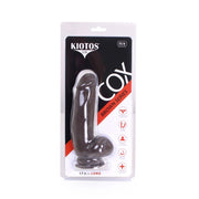 Kiotos Cox - Dildo 17.5 x 4 cm - Bruin-Laced-up.nl