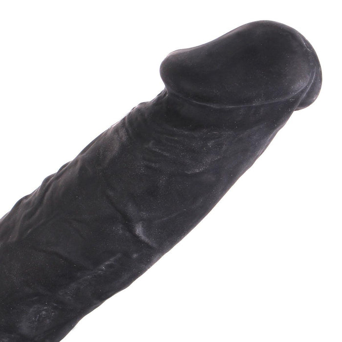Kiotos Cox - Dildo 18 x 4 cm - Zwart-Erotiekvoordeel.nl
