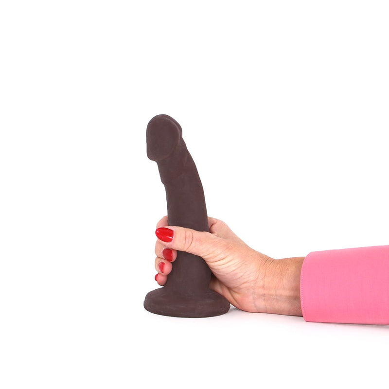 Kiotos Cox - Dildo 18.5 x 3.8 cm - Bruin-Laced-up.nl