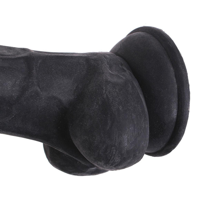 Kiotos Cox - Dildo 19,5 x 3,5 cm - Zwart-Laced-up.nl