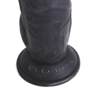 Kiotos Cox - Dildo 22 x 4 cm - Zwart-Laced-up.nl