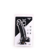 Kiotos Cox - Dildo 22 x 4,5 cm - Zwart-Laced-up.nl
