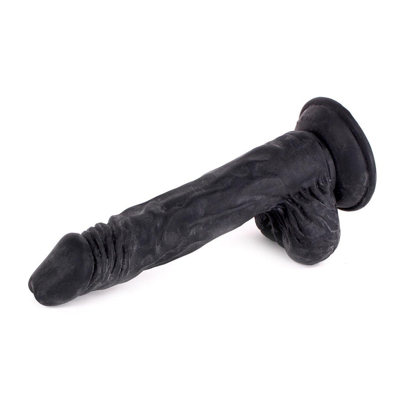 Kiotos Cox - Dildo 22,5 x 4 cm - Zwart-Laced-up.nl