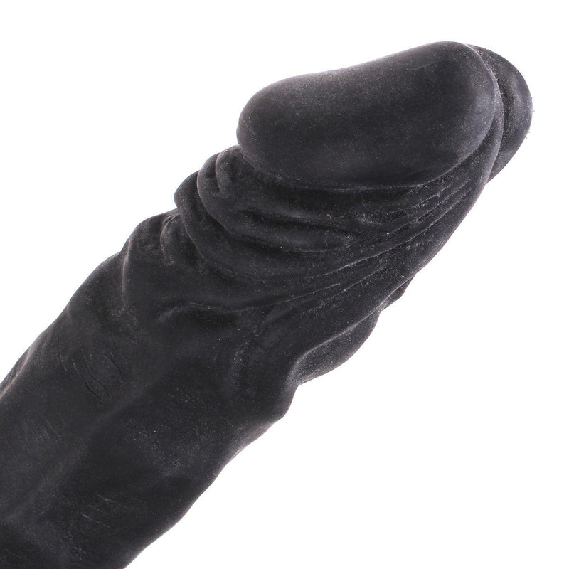 Kiotos Cox - Dildo 22,5 x 4 cm - Zwart-Laced-up.nl