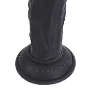 Kiotos Cox - Dildo 23 x 4,5 cm - Zwart-Laced-up.nl
