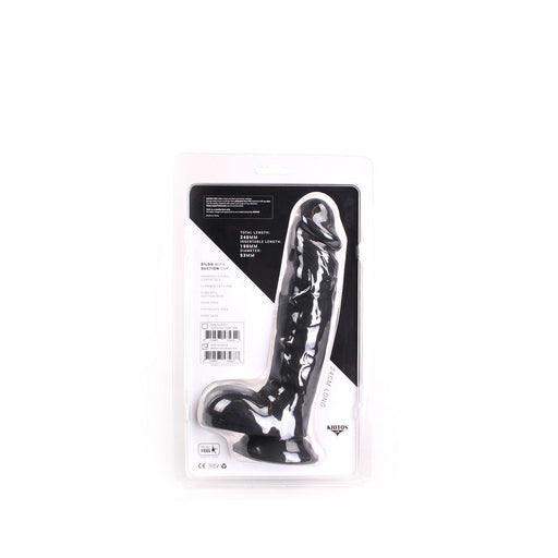 Kiotos Cox - Dildo 24 x 5,5 cm - Zwart-Laced-up.nl