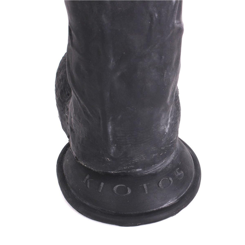 Kiotos Cox - Dildo 24 x 5,5 cm - Zwart-Laced-up.nl
