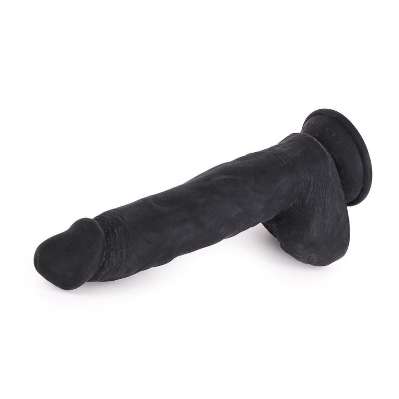 Kiotos Cox - Dildo 25,5 x 5,3 cm - Zwart-Laced-up.nl