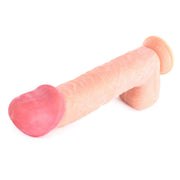 Kiotos Cox - Dildo 30 x 5,5 cm - Lichte Huidskleur-Laced-up.nl