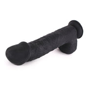 Kiotos Cox - Dildo 30 x 5,5 cm - Zwart-Laced-up.nl