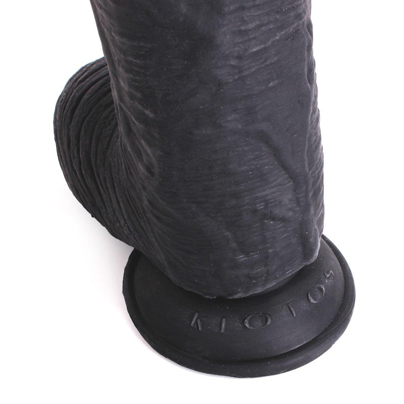 Kiotos Cox - Dildo 30 x 5,5 cm - Zwart-Laced-up.nl