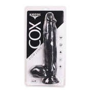 Kiotos Cox - Dildo 31 x 6 cm - Zwart-Laced-up.nl
