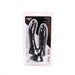 Kiotos Cox - Dildo Voor Dubbele Penetratie - 19 x 3/3.5 cm - Zwart-Laced-up.nl