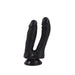 Kiotos Cox - Dildo Voor Dubbele Penetratie - 19 x 3/3.5 cm - Zwart-Laced-up.nl