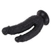 Kiotos Cox - Dildo Voor Dubbele Penetratie - 21 x 3.5/4.5 cm - Zwart-Laced-up.nl