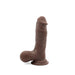 Kiotos Cox - Dildo Met Glijdende Huid 19.5 x 4.5 cm - Bruin-Laced-up.nl