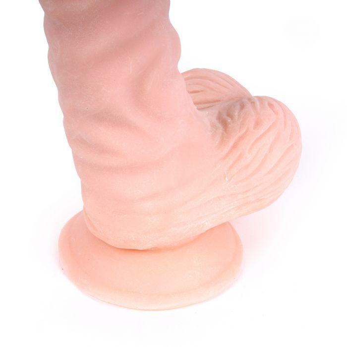 Kiotos Cox - Dildo Met Zuignap die echt aanvoelt 22 x 5 cm - Lichte Huidskleur-Laced-up.nl