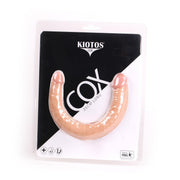 Kiotos Cox - Dubbele Dildo 30 cm - Lichte Huidskleur-Laced-up.nl