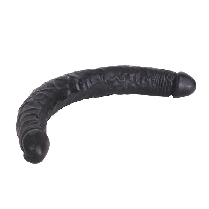 Kiotos Cox - Dubbele Dildo 35,5 cm - Zwart-Laced-up.nl