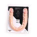 Kiotos Cox - Dubbele Dildo - 45 x 4,5/4,8 cm - Lichte Huidskleur-Laced-up.nl