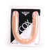 Kiotos Cox - Dubbele Dildo - 45 x 4,5/4,8 cm - Lichte Huidskleur-Laced-up.nl