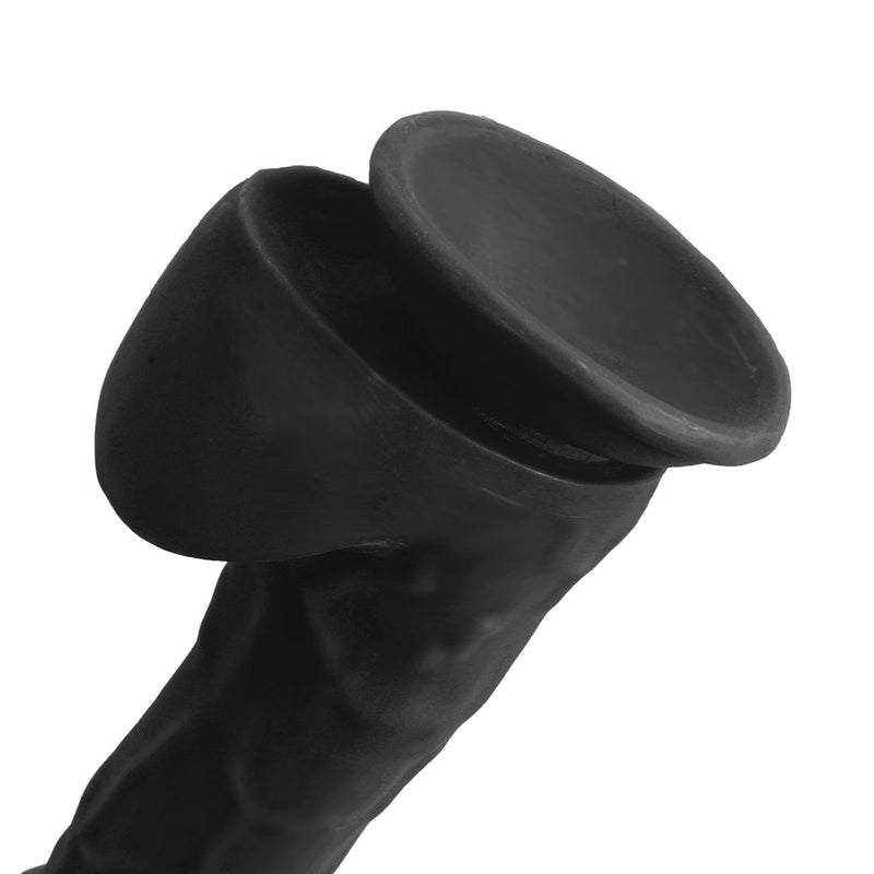 Kiotos Cox - Mega Dildo XXL 37 x 4.4 cm - Zwart-Laced-up.nl