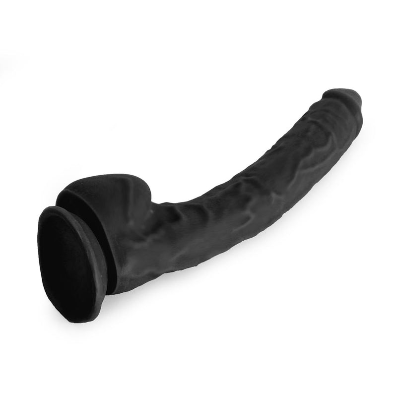 Kiotos Cox - Mega Dildo XXL 37 x 4.4 cm - Zwart-Laced-up.nl