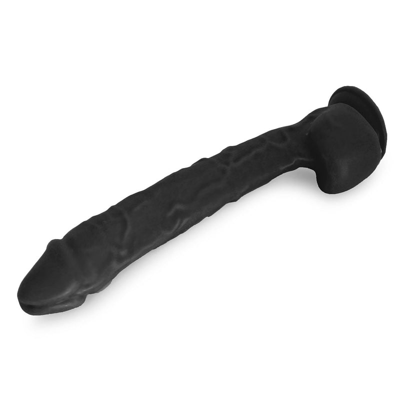 Kiotos Cox - Mega Dildo XXL 37 x 4.4 cm - Zwart-Laced-up.nl