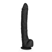 Kiotos Cox - Mega Dildo XXL 37 x 4.4 cm - Zwart-Laced-up.nl