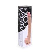 Kiotos Cox - Mega Dildo XXL 37 x 5 cm - Lichte Huidskleur-Laced-up.nl