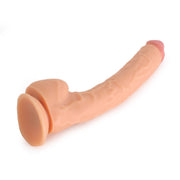 Kiotos Cox - Mega Dildo XXL 37 x 5 cm - Lichte Huidskleur-Laced-up.nl