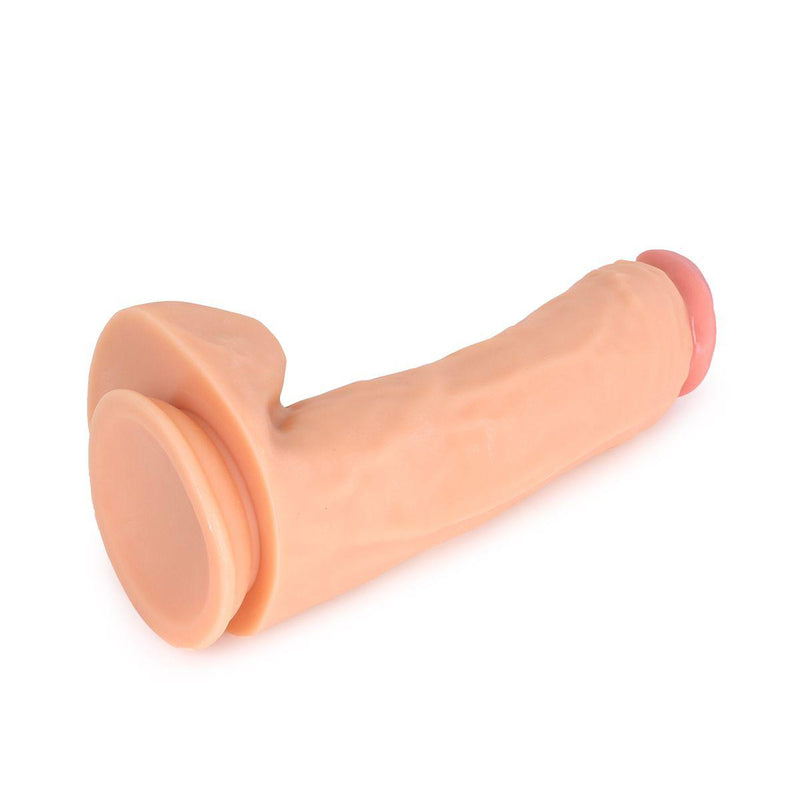 Kiotos Cox - Mega Dildo XXL 37 x 8 cm - Lichte Huidskleur-Laced-up.nl