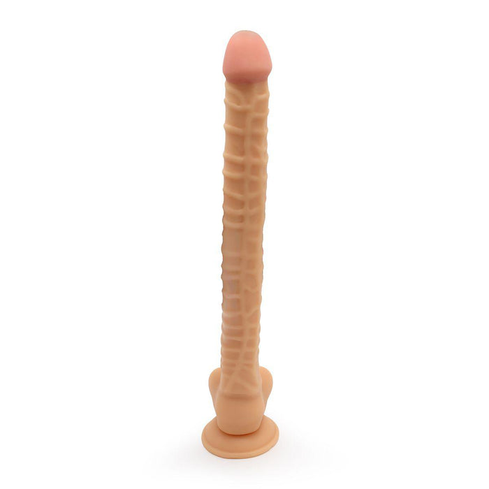 Kiotos Cox - Mega Dildo XXL 40 x 3.7 cm - Lichte Huidskleur-Laced-up.nl