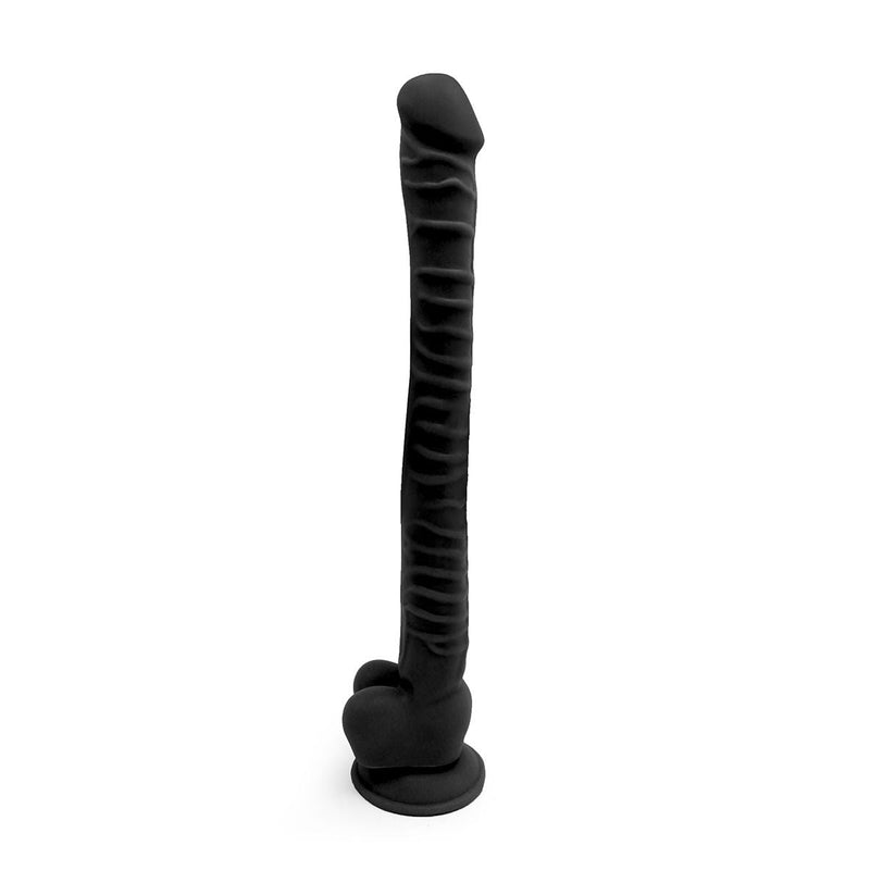 Kiotos Cox - Mega Dildo XXL 40 x 3.7 cm - Zwart-Laced-up.nl