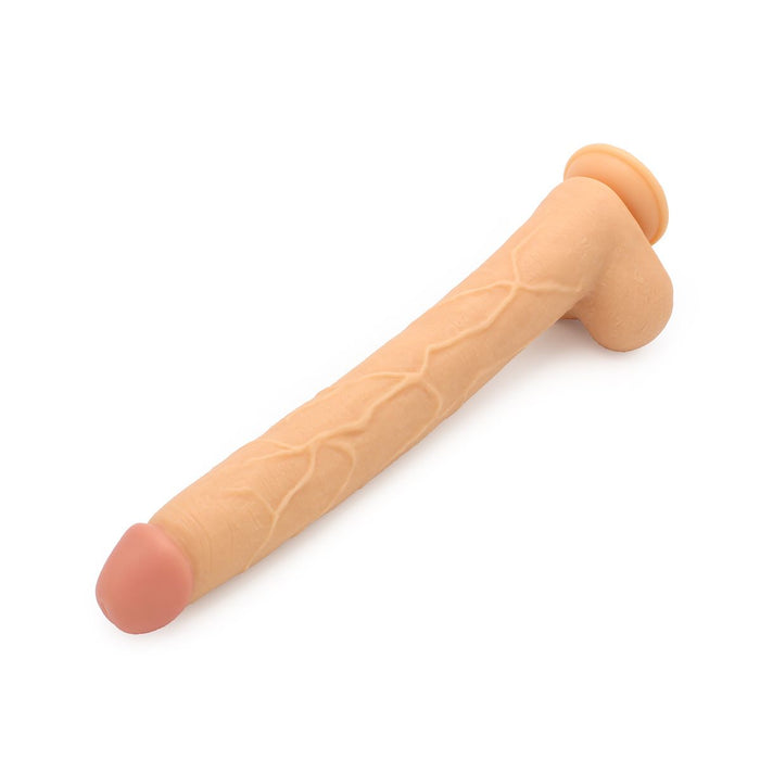 Kiotos Cox - Mega Dildo XXL 43 x 5.5 cm - Lichte Huidskleur-Laced-up.nl