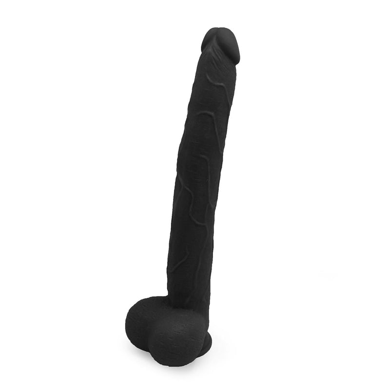 Kiotos Cox - Mega Dildo XXL 43 x 5.5 cm - Zwart-Laced-up.nl