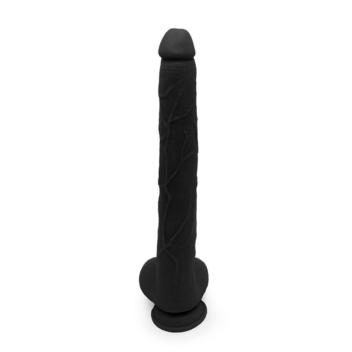 Kiotos Cox - Mega Dildo XXL 43 x 5.5 cm - Zwart-Laced-up.nl