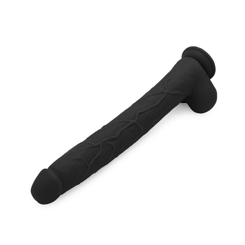 Kiotos Cox - Mega Dildo XXL 43 x 5.5 cm - Zwart-Laced-up.nl