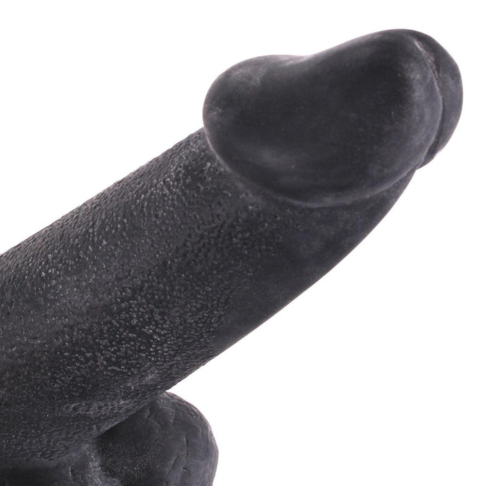 Kiotos Cox - Rechte Dildo Met Balzak 16 x 4 cm - Zwart-Laced-up.nl