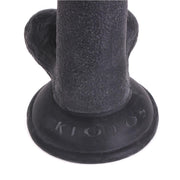 Kiotos Cox - Rechte Dildo Met Balzak 16 x 4 cm - Zwart-Erotiekvoordeel.nl