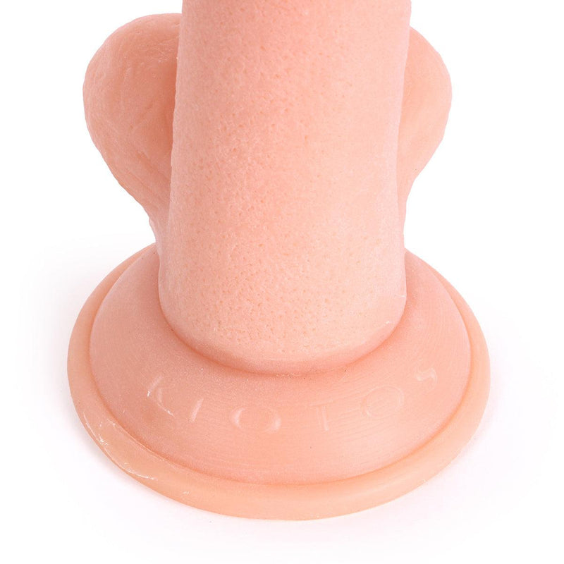 Kiotos Cox - Rechte Dildo Met Balzak 16 x 4 cm - Lichte Huidskleur-Laced-up.nl