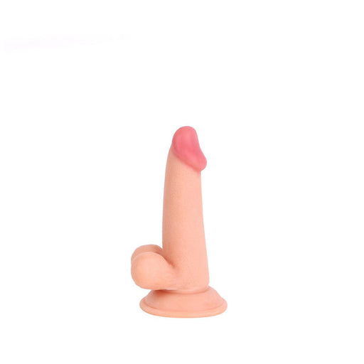 Kiotos Cox - Rechte Dildo Met Balzak 16 x 4 cm - Lichte Huidskleur-Laced-up.nl
