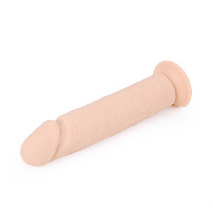 Kiotos Cox - Rechte Siliconen Dildo Met Zuignap 23 x 5 cm - Lichte Huidskleur-Laced-up.nl