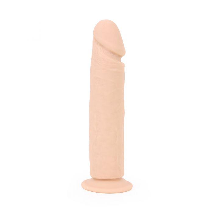 Kiotos Cox - Rechte Siliconen Dildo Met Zuignap 23 x 5 cm - Lichte Huidskleur-Laced-up.nl