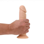 Kiotos Cox - Siliconen Dildo Met Zuignap 21 x 4,5 cm - Lichte Huidskleur-Laced-up.nl