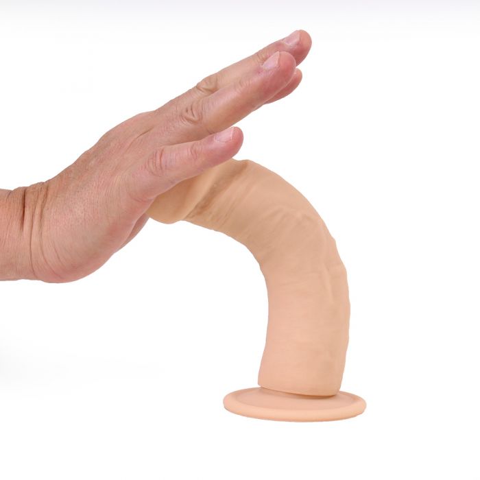 Kiotos Cox - Siliconen Dildo Met Zuignap 21 x 4,5 cm - Lichte Huidskleur-Laced-up.nl