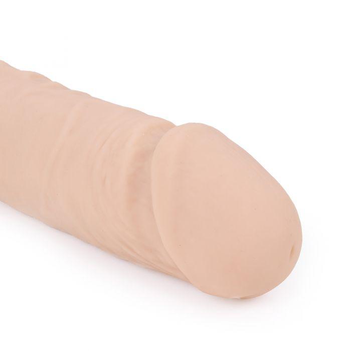 Kiotos Cox - Siliconen Dildo Met Zuignap 21 x 4,5 cm - Lichte Huidskleur-Laced-up.nl