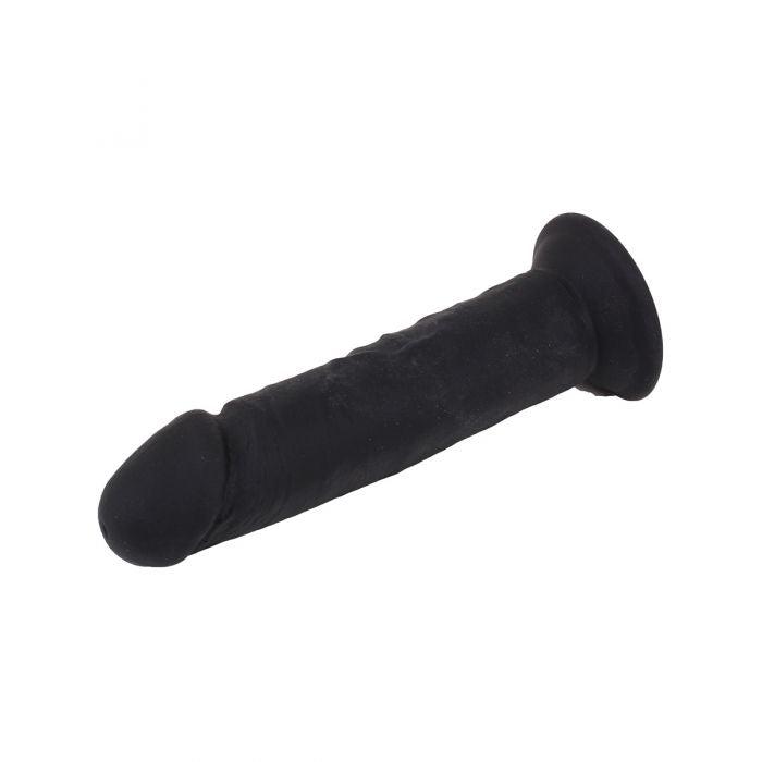 Kiotos Cox - Siliconen Dildo Met Zuignap 21 x 4,5 cm - Zwart-Laced-up.nl