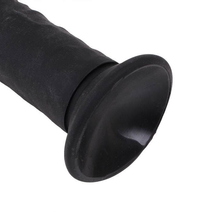 Kiotos Cox - Siliconen Dildo Met Zuignap 21 x 4,5 cm - Zwart-Laced-up.nl