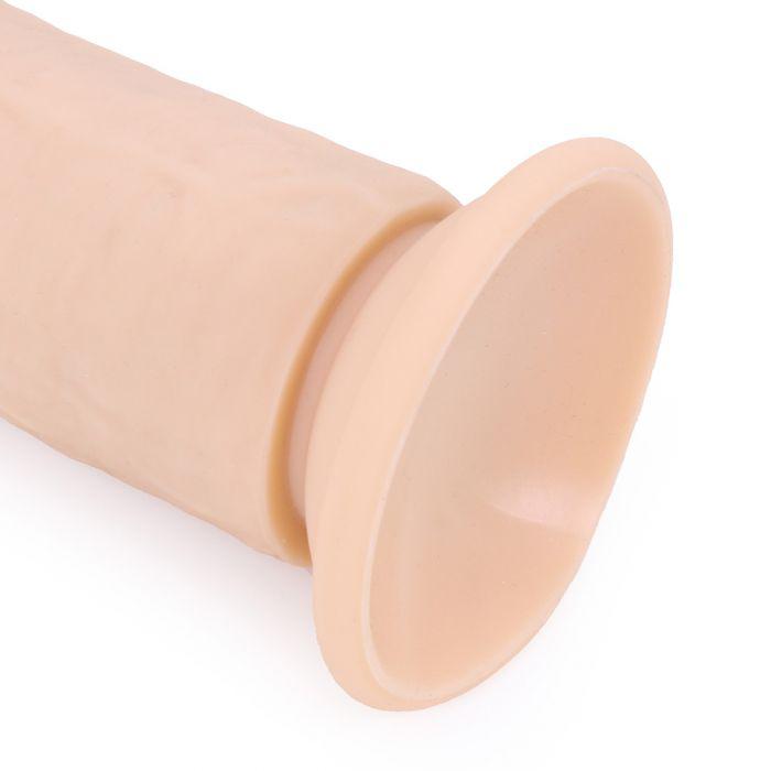 Kiotos Cox - Siliconen Dildo Met Zuignap 23 x 5 cm - Lichte Huidskleur-Laced-up.nl